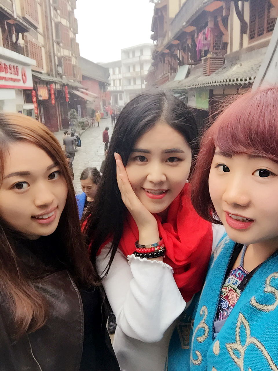 一往情深深几许？恰似深秋枫叶红（2016 在丰胜古镇）