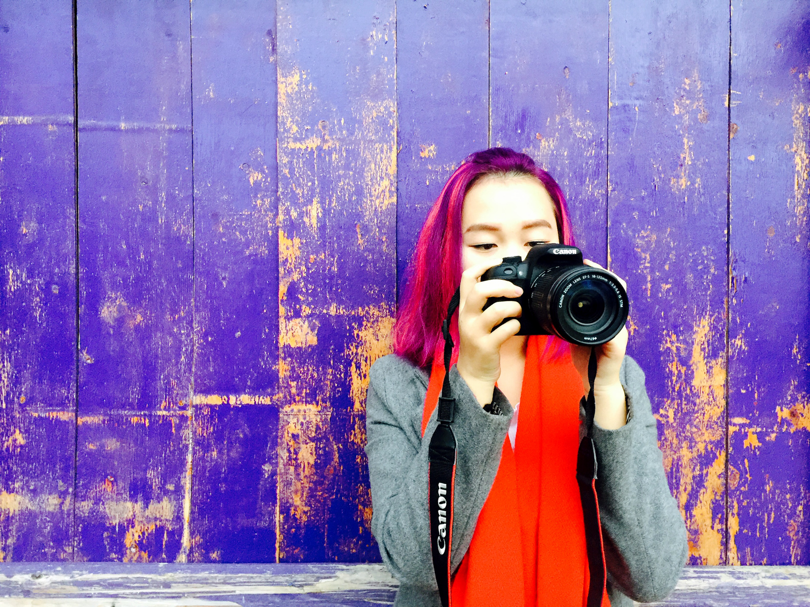 一往情深深几许？恰似深秋枫叶红（2016 在丰胜古镇）