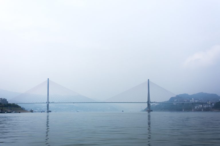 in 2017.04.27 at Fengdu 1 Bridge