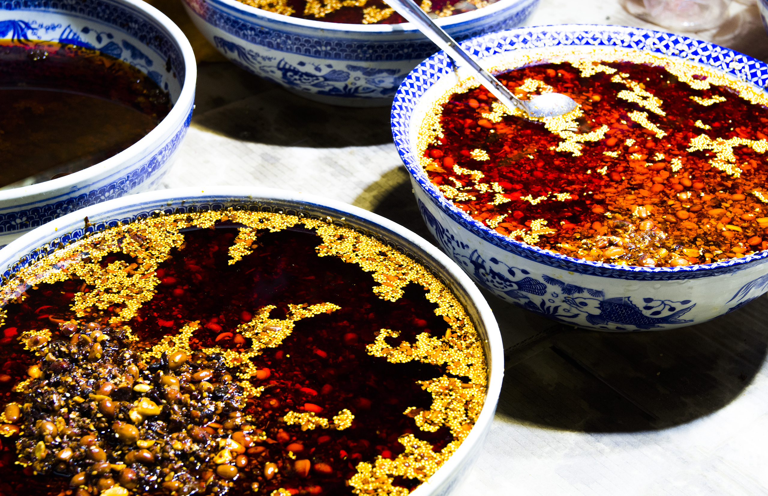 洪崖洞的油辣子，摄于2017