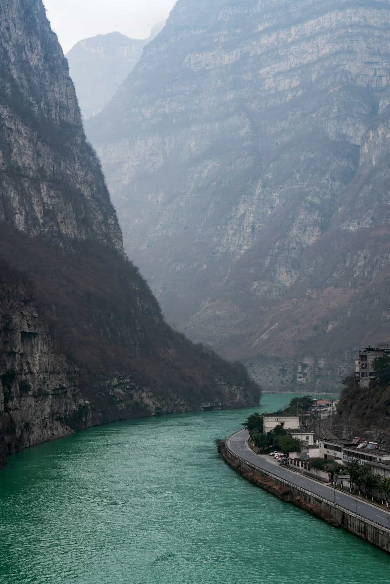 四川大渡河金口河大峡谷