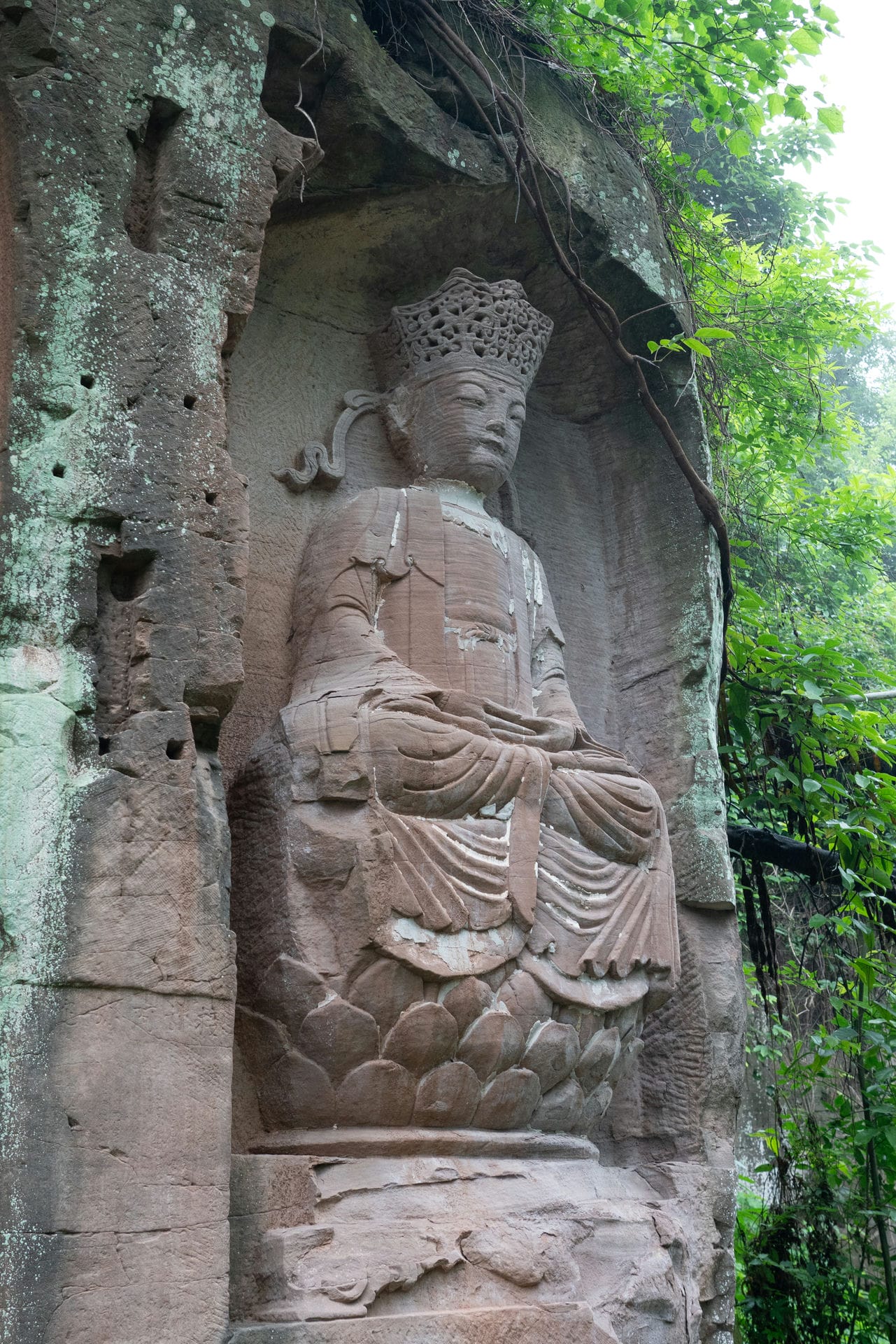 荣昌铜鼓山半边寺摩崖石刻