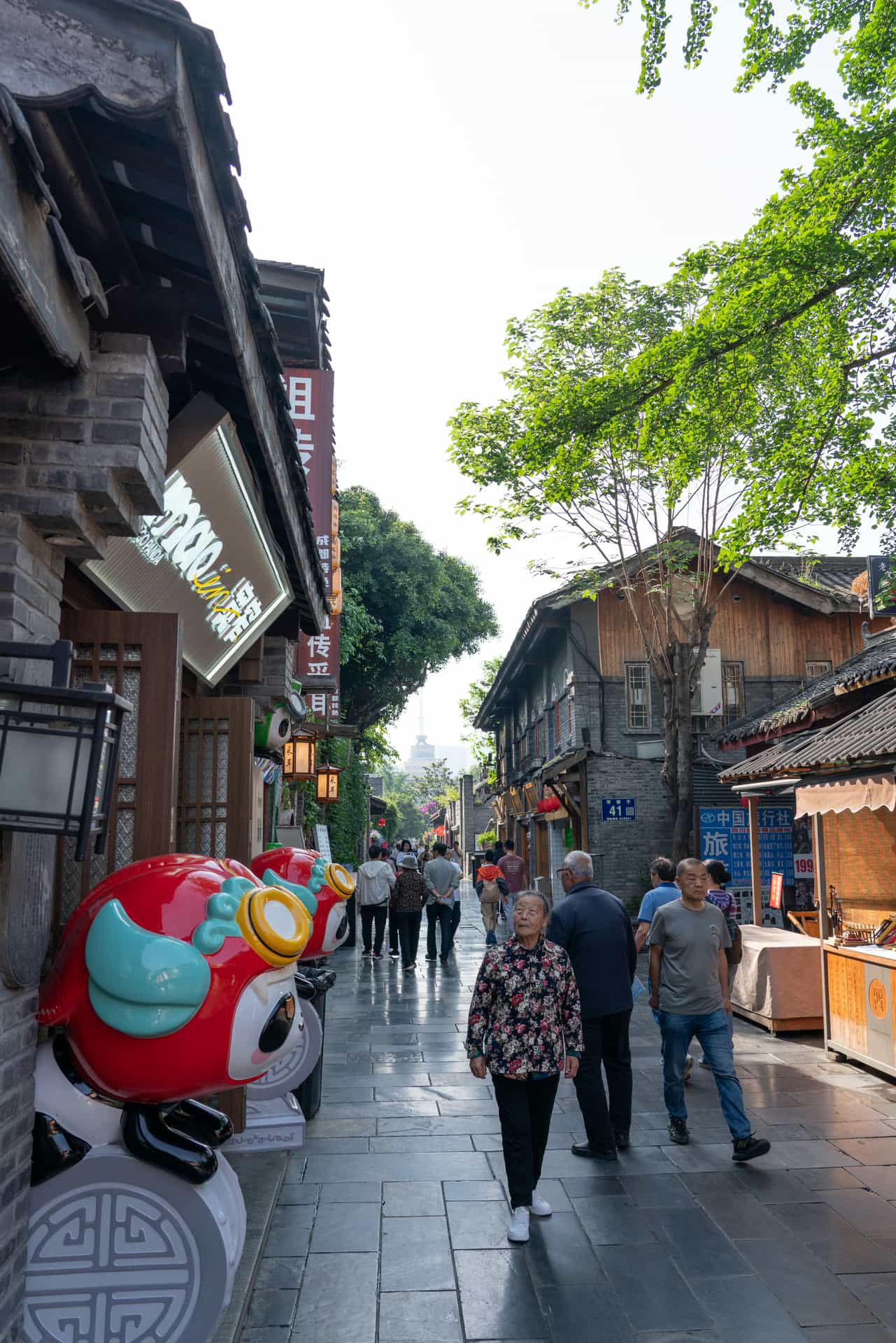 四川成都宽窄巷子