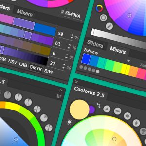 Photoshop Coolorus 2.7.1 配色环插件免费下载