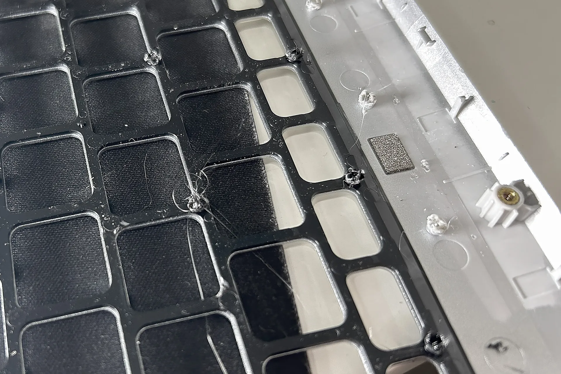 完全拆散后已经不成样了