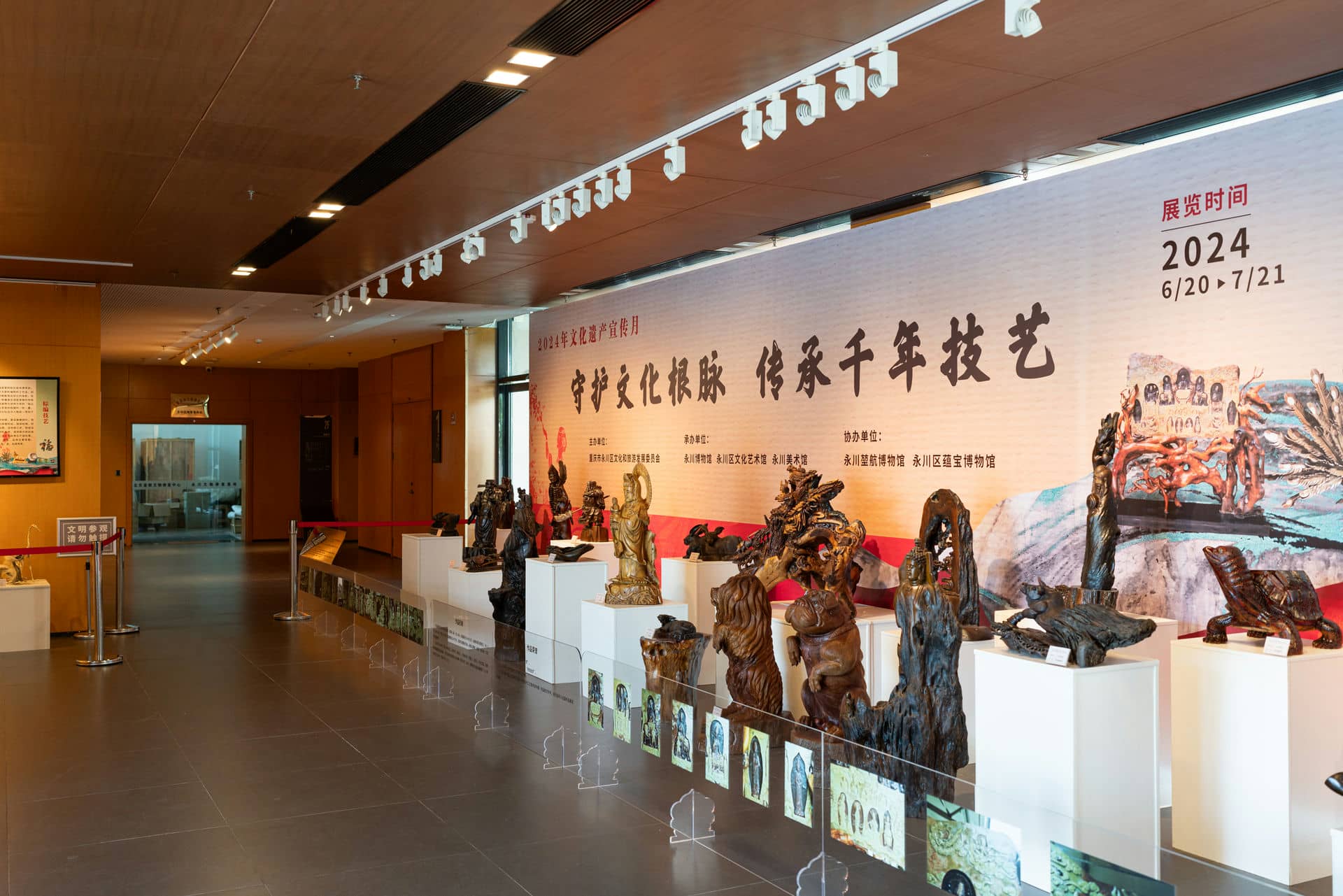 重庆永川美术馆门厅