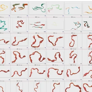 敦煌飞天仙女图修图合成素材 PNG，敦煌光圈和飘带