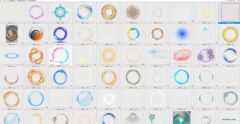 敦煌飞天仙女图修图合成素材 PNG，敦煌光圈和飘带