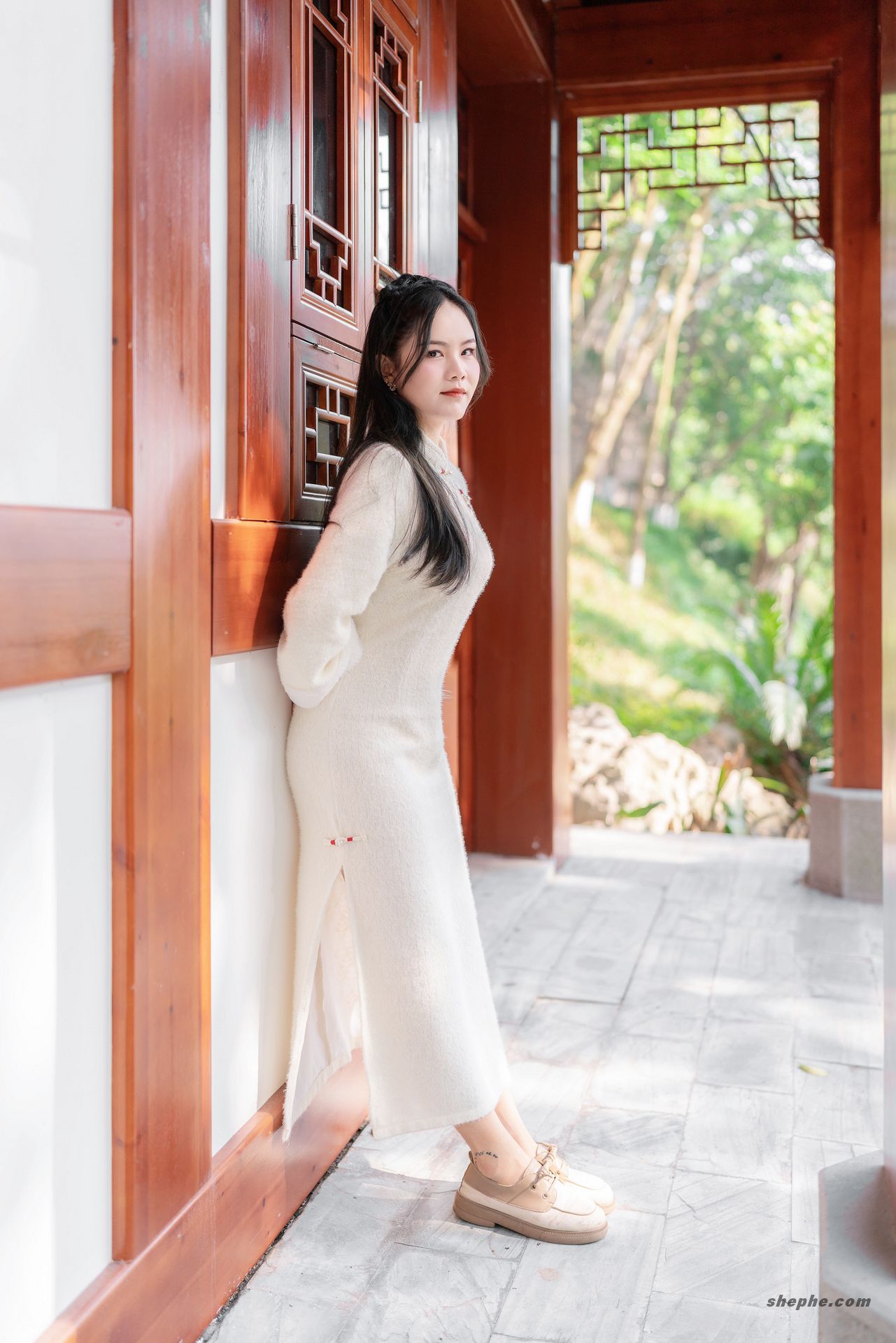 初试旗袍人像拍摄（大渡口美德公园）