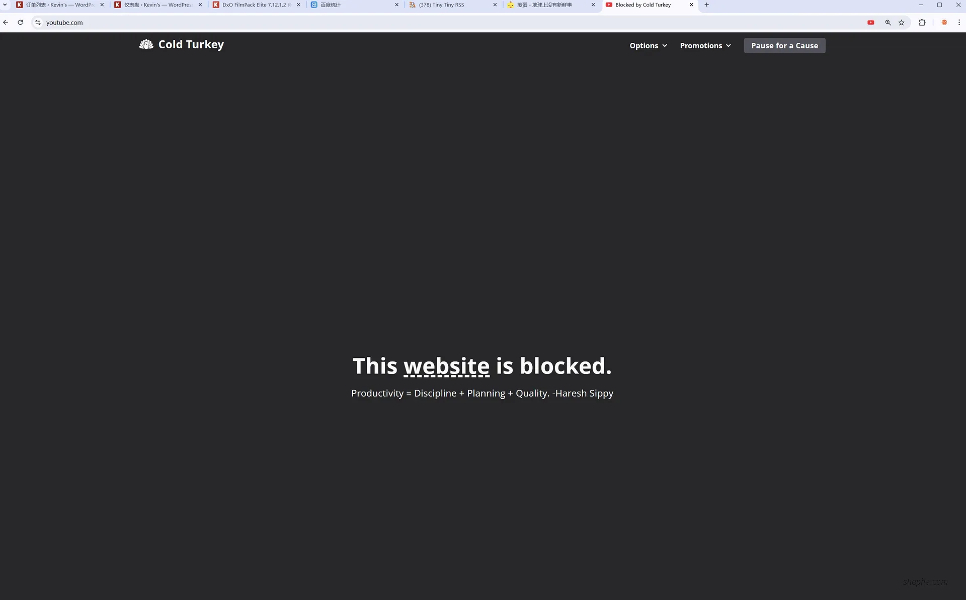 This website is blocked