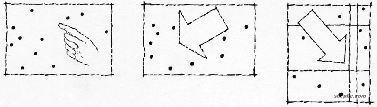 巧用构图指出画面重点(转自《摄影构图学》)