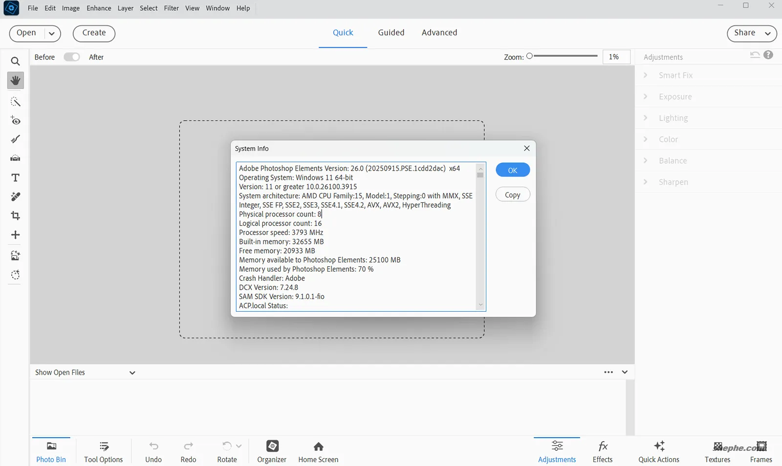 Adobe Photoshop Elements 2026 26.0.0.336 学习版🧩