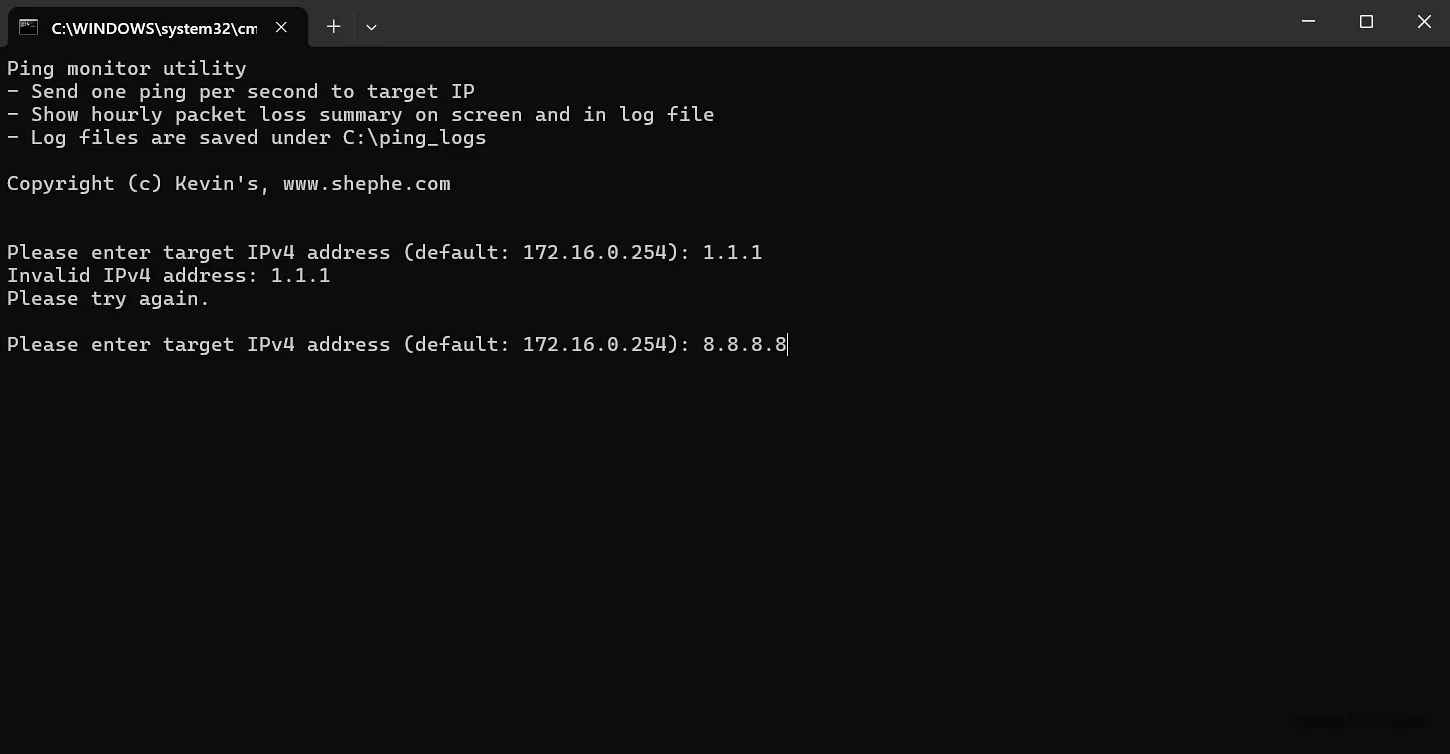 自制 Ping 监控工具,助我监看网络链路疑难杂症