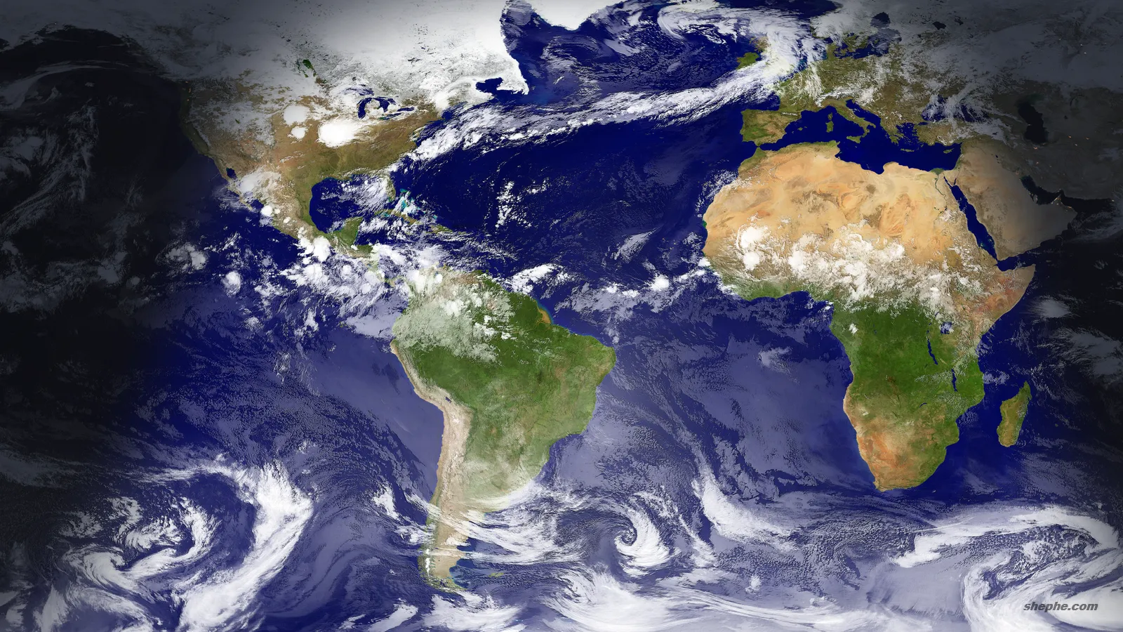 Kevin's： DeskSoft EarthView：把整个地球放到你的桌面上