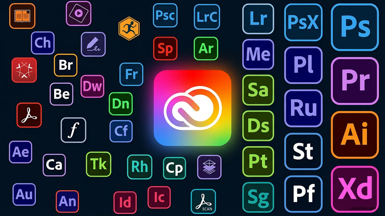 Adobe 全家桶都有什么?分别做什么用(Adobe Creative Cloud Apps)