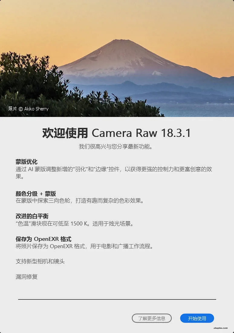 Camera Raw 18.3.1