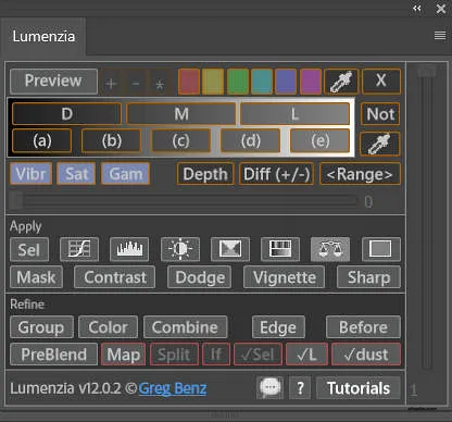 Photoshop 亮度蒙版插件 Lumenzia v12.0.2:更直观的局部选区与风光后期工具