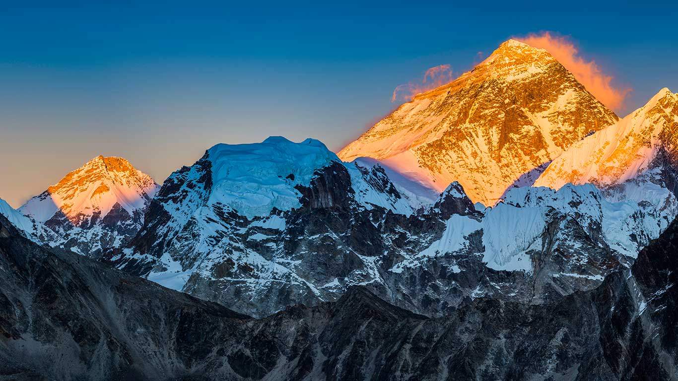 巅峰历史时刻  |  珠穆朗玛峰峰顶，萨加玛塔国家公园，尼泊尔 (© fotoVoyager/Getty Images)  -  2026/05/29