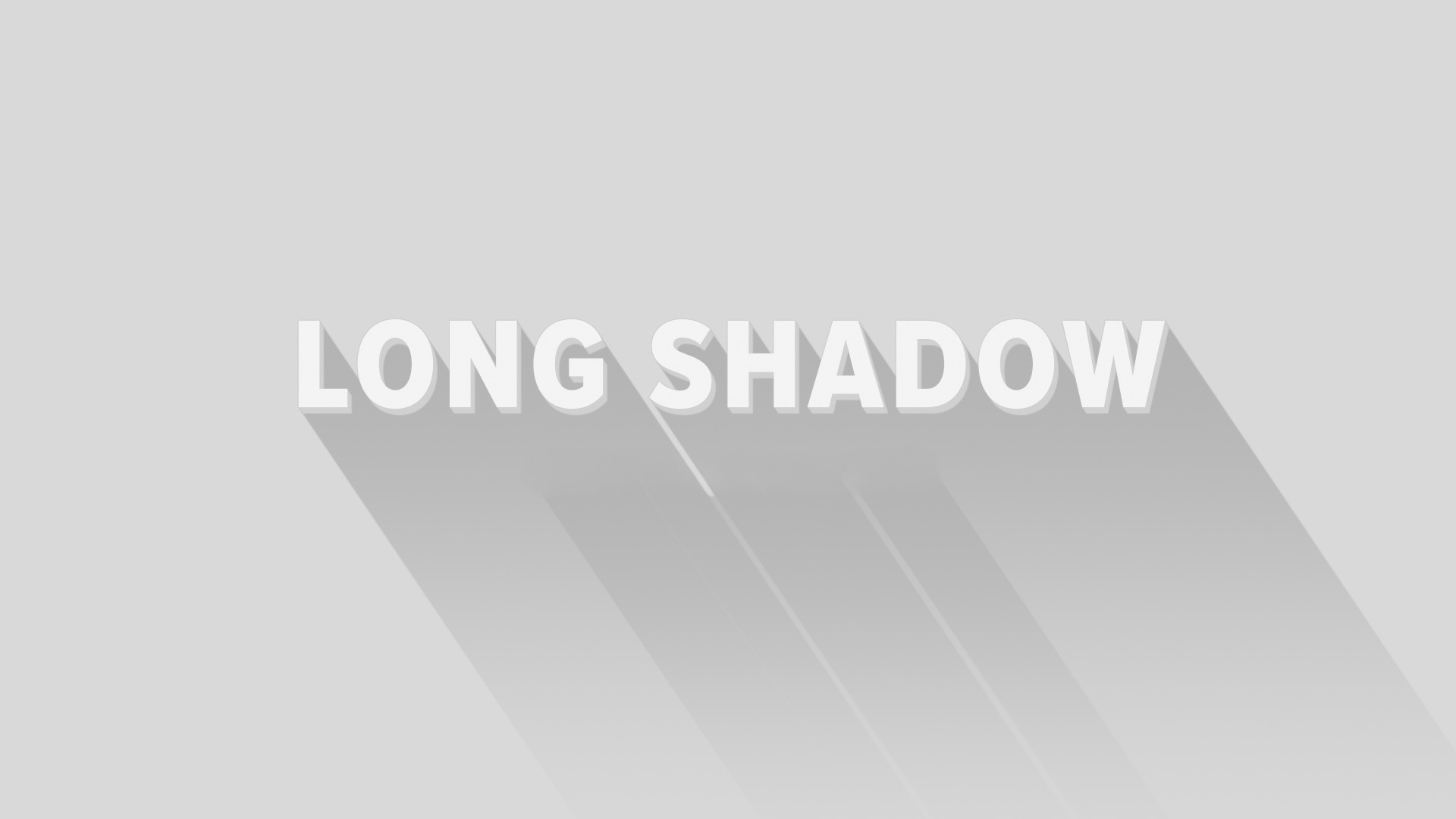 Photoshop 长阴影设计神器：Long Shadow Generator