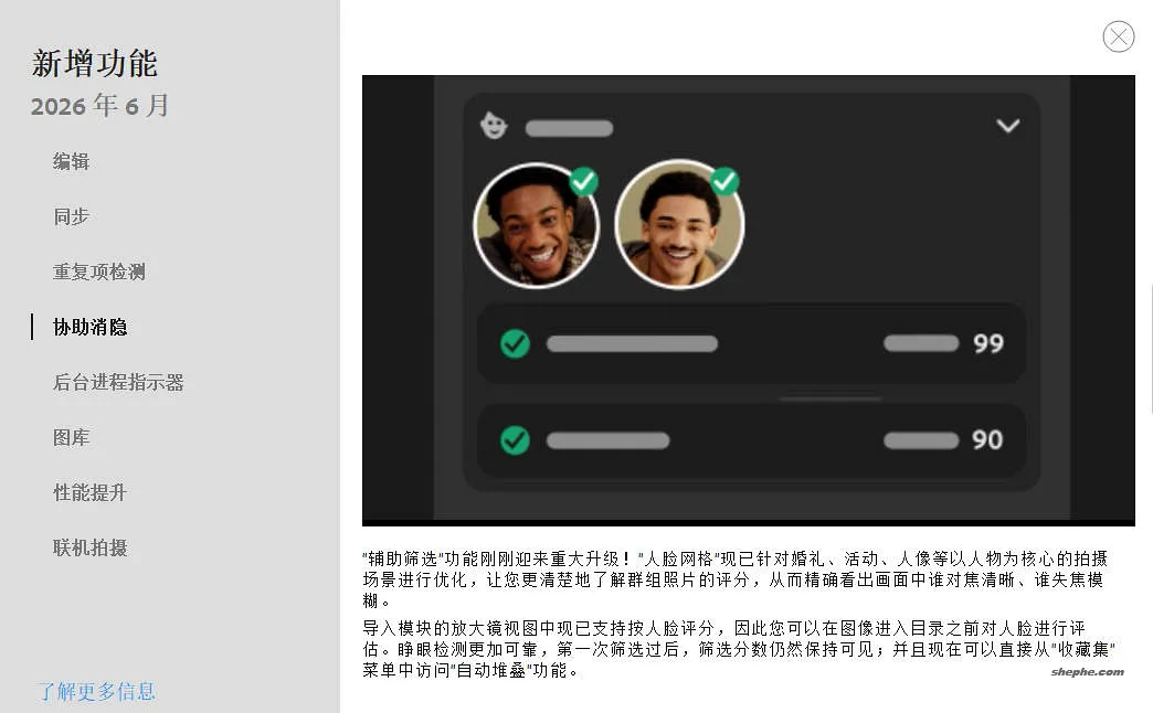 Lightroom Classic 15.4.1:六月版更新了什么功能?