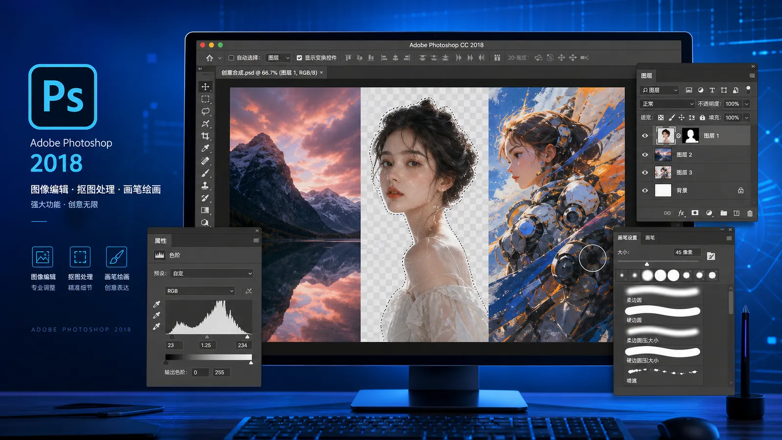 Adobe Photoshop CC 2018 全面评测:为何它依然值得在 2026 使用