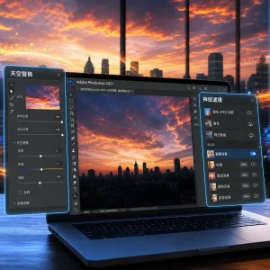 智能 AI 与复古风潮的交汇：Adobe Photoshop 2021