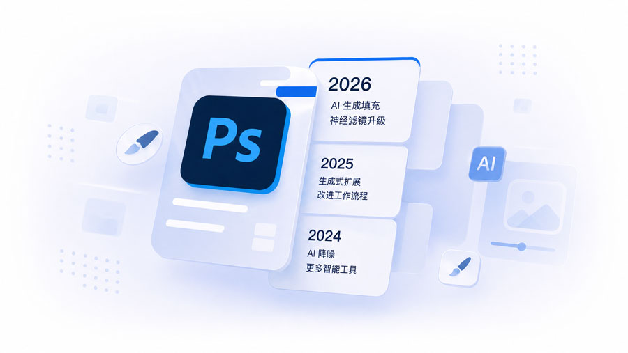 Adobe Photoshop 历代版本一览