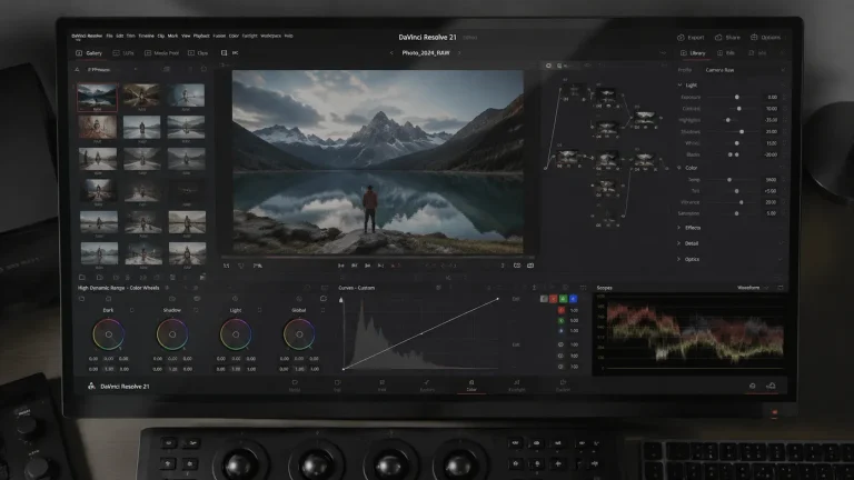 DaVinci Resolve Studio 21.0.3.7 更新：修图模块正式上线，AI 工具全面增强