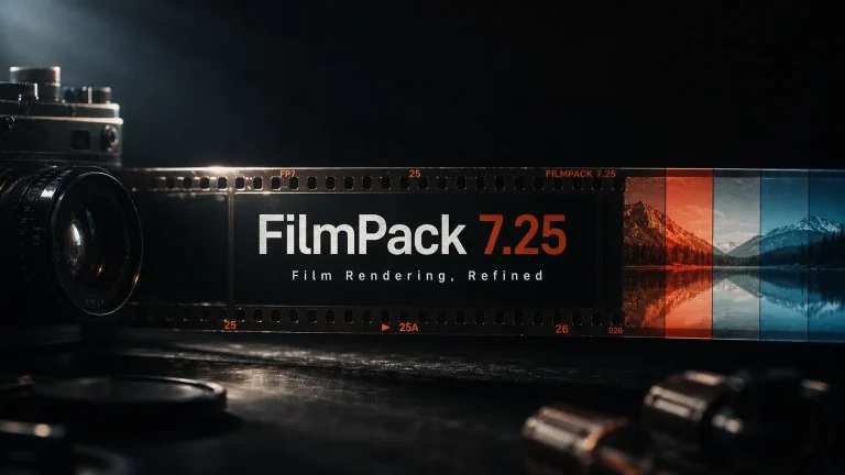 DxO FilmPack 7.25.0.29 更新：胶片调色更稳，兼容性持续优化