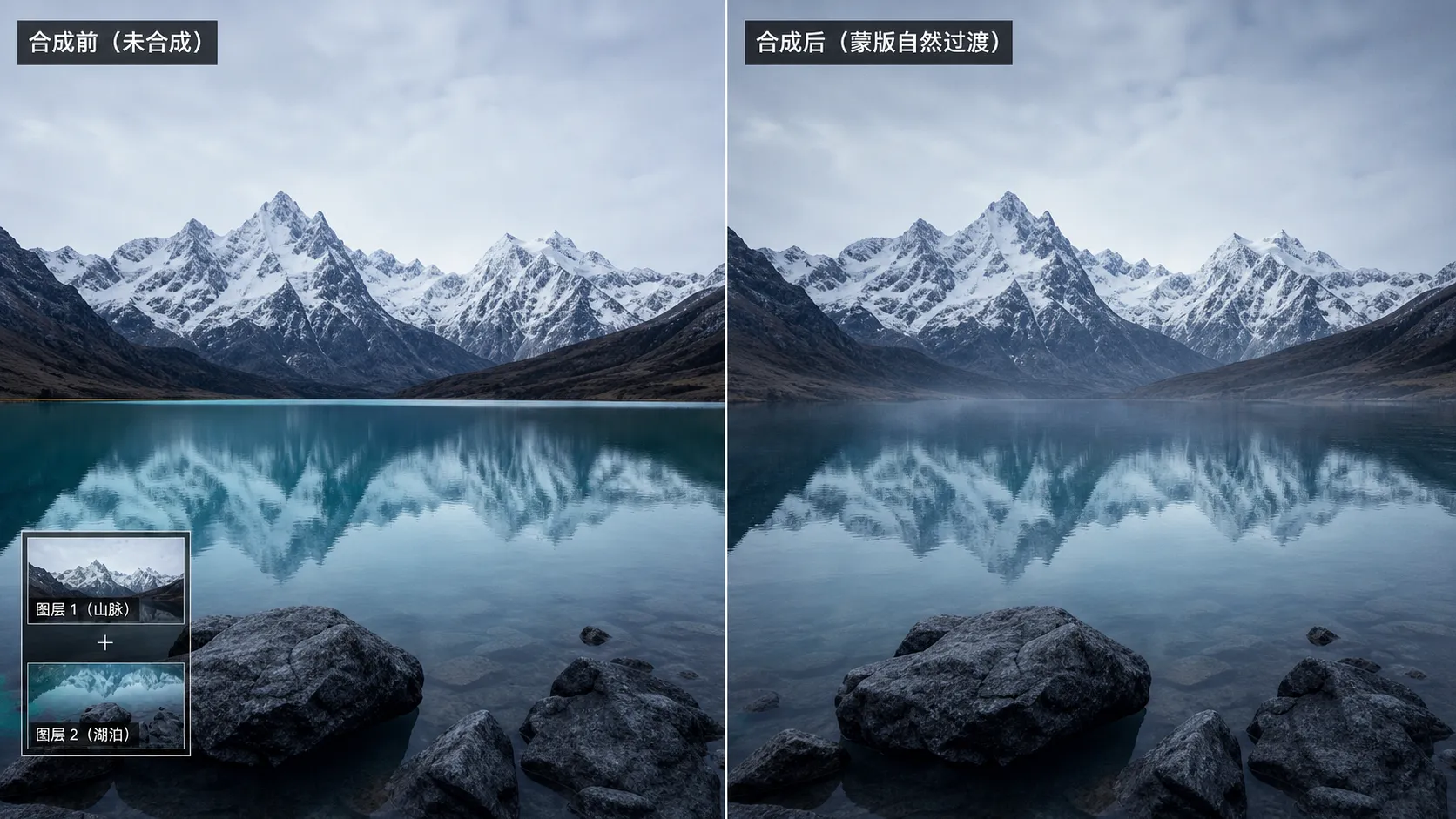 Photoshop 图层蒙版教程:从零开始的 10 个步骤
