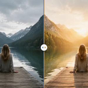 Lightroom 太阳光晕教程：用局部调整画笔 3 步模拟逆光，照片瞬间有氛围