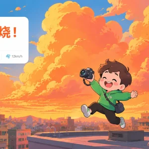 拍火烧云别再靠运气了！SunsetBot 免费工具，提前预判晚霞强度