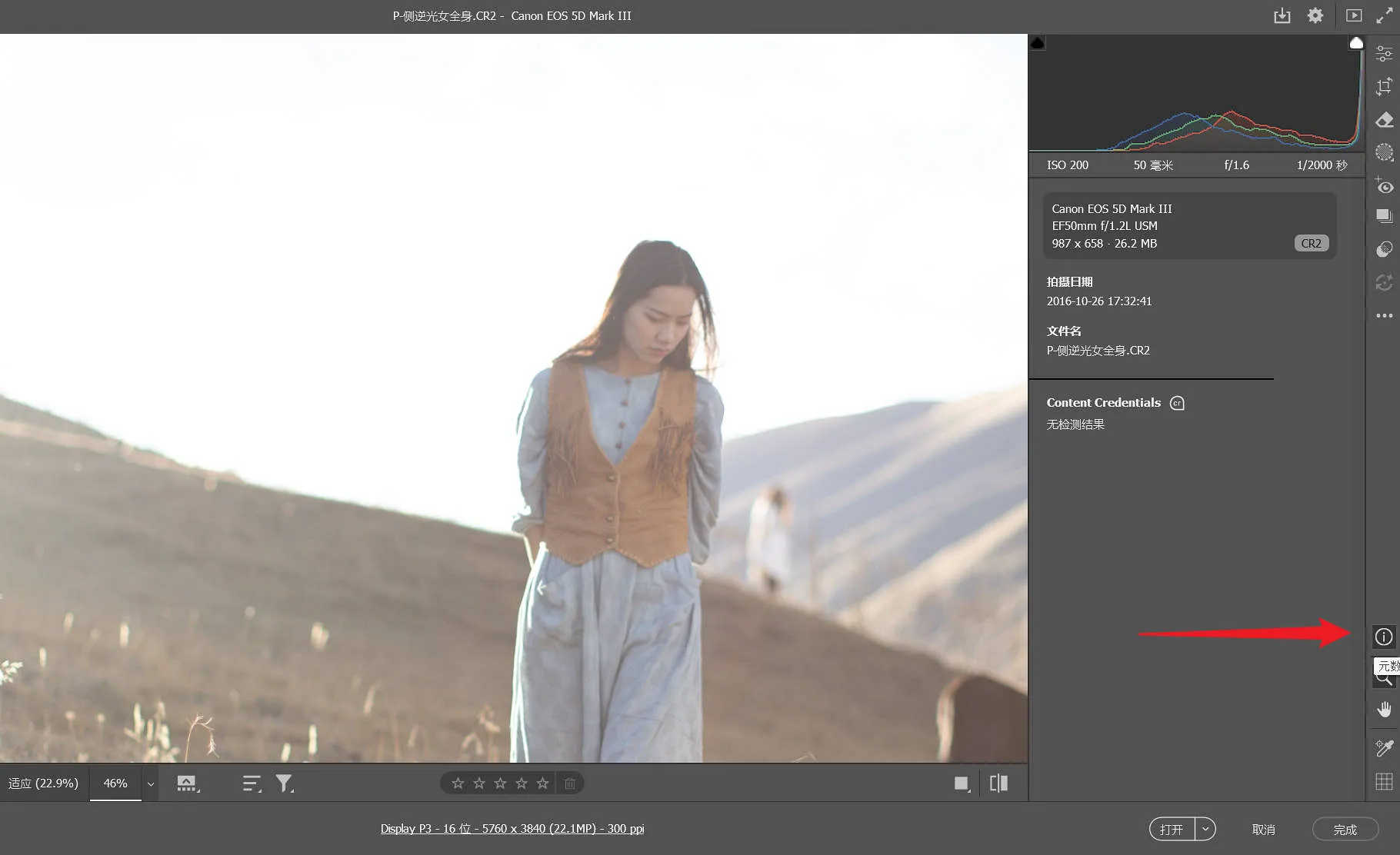 Camera Raw 18.6 发布:新增发光效果、Trim 透明裁剪与元数据信息面板