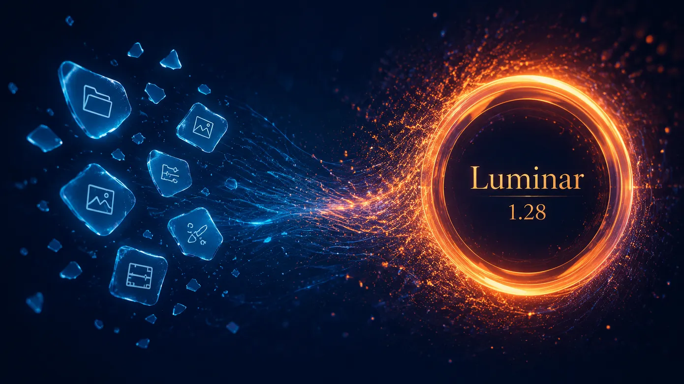 Luminar Neo 1.28.0 更新解读:界面大改、性能飙升、还悄悄改了名
