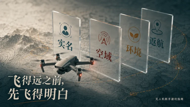 白区都能飞吗？别把 DJI 电子围栏当许可：无人机新手 11 个真实避坑点