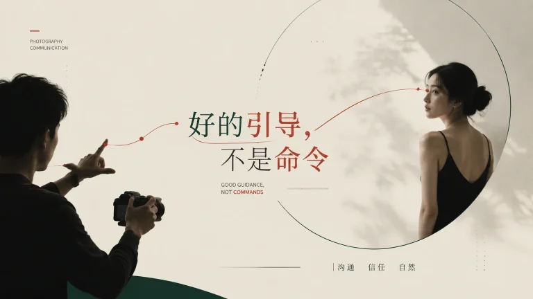 拍人像，别再只会说「自然一点」：面部、眼神和现场引导完整指南
