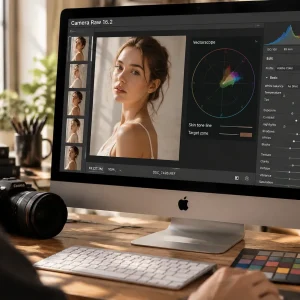 矢量示波器肤色校正: Camera Raw 18.5 新功能实测
