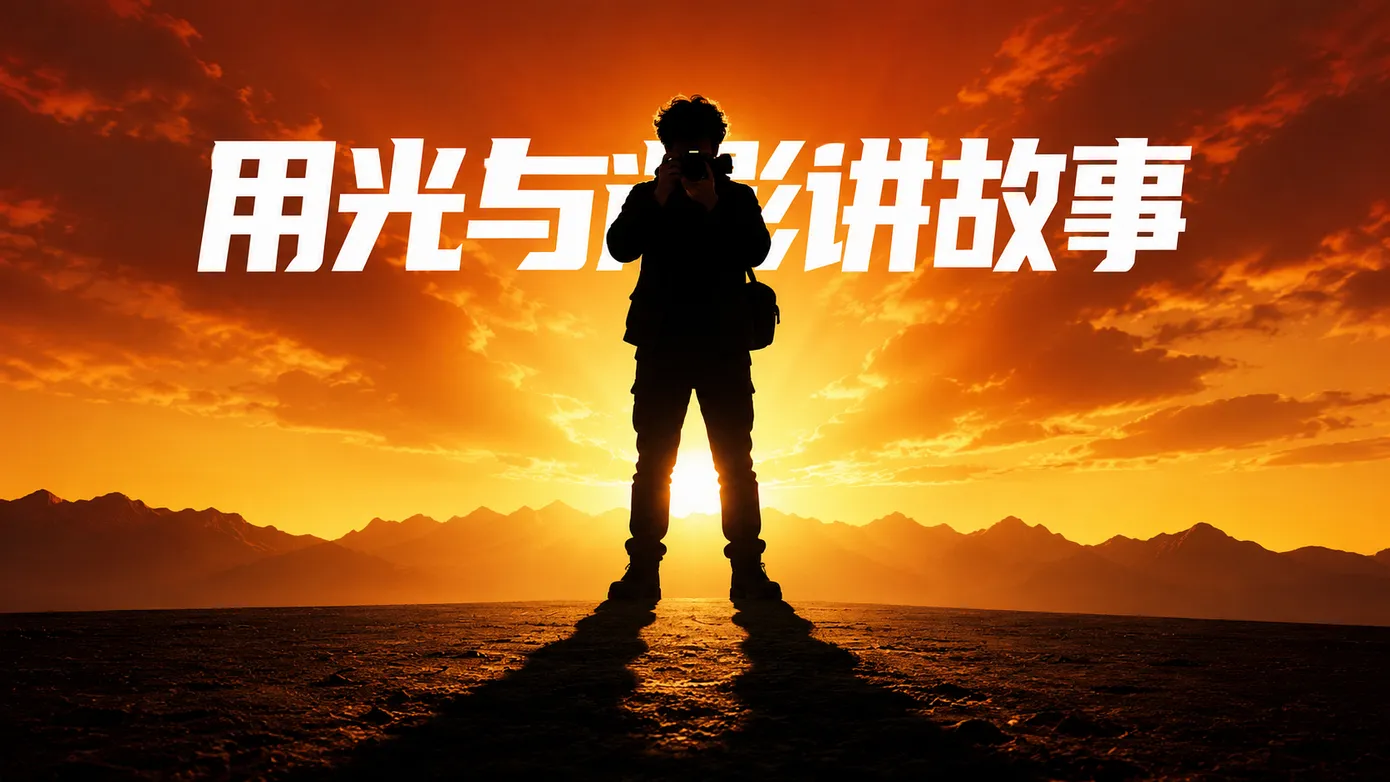 剪影摄影完全指南:从逆光找位到曝光控制,用形状代替一切细节