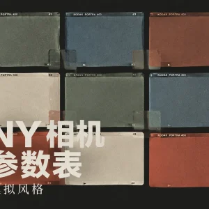 Sony 相机 PP 设置，9 组胶片模拟风格直接抄作业