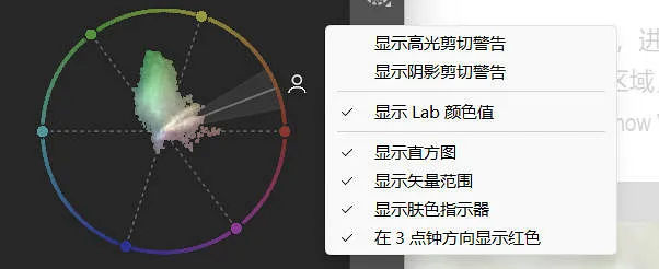 矢量示波器肤色校正: Camera Raw 18.5 新功能实测
