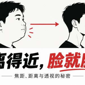 相机会把人拍胖十斤？焦段和机位才是幕后黑手