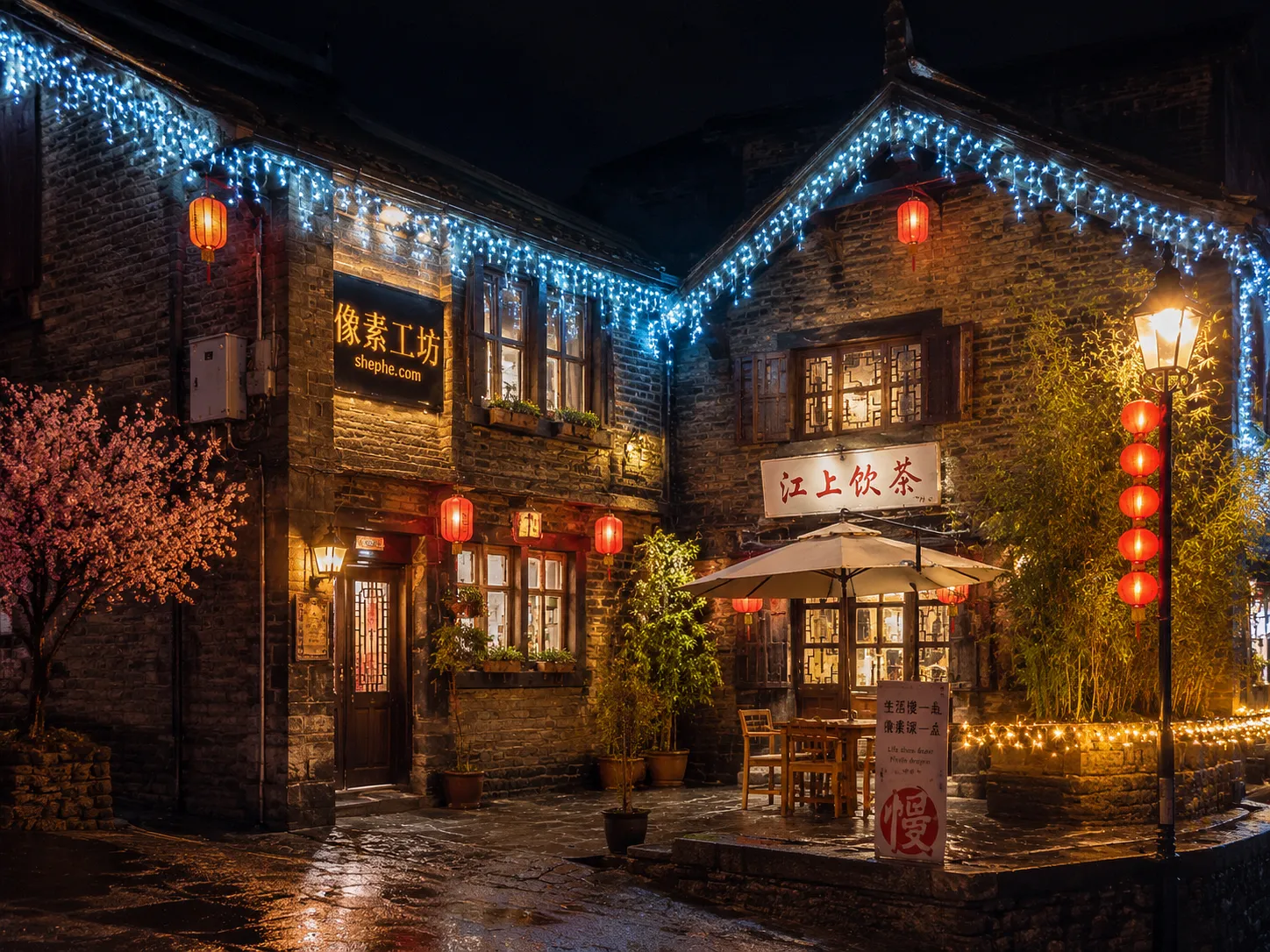 Camera Raw 18.6 发光效果:让夜景灯光有了氛围感