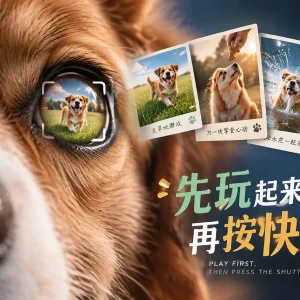 狗狗拍摄灵感: 6 个在家就能实现的宠物摄影点子
