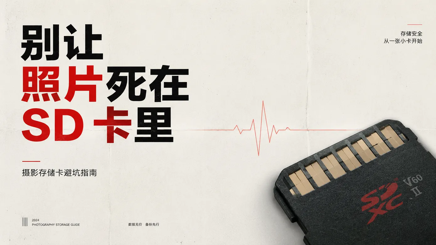 SD 卡使用避坑指南:从拍摄、导卡到备份,尽量别让照片死在存储卡里