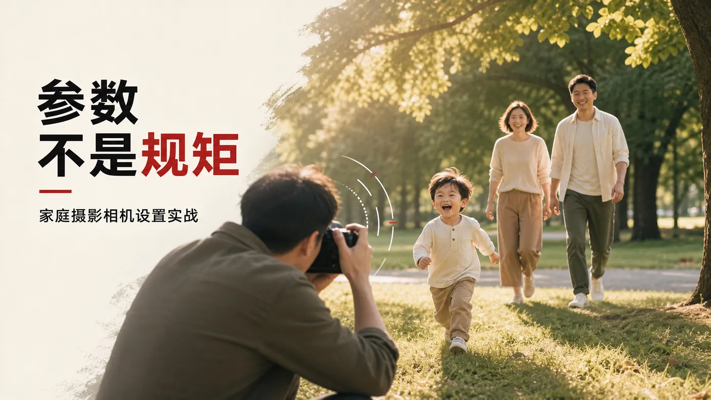 家庭摄影相机设置实战:RAW、自动 ISO、光圈与逆光,怎么选更顺手