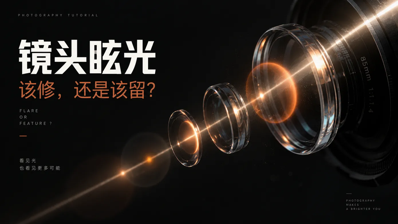 镜头眩光到底怎么来的?从拍摄规避到 Photoshop 后期的完整方案