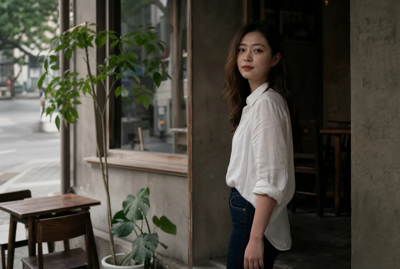 暗调的关键是主动安排视觉落点,不是整张图一起压黑