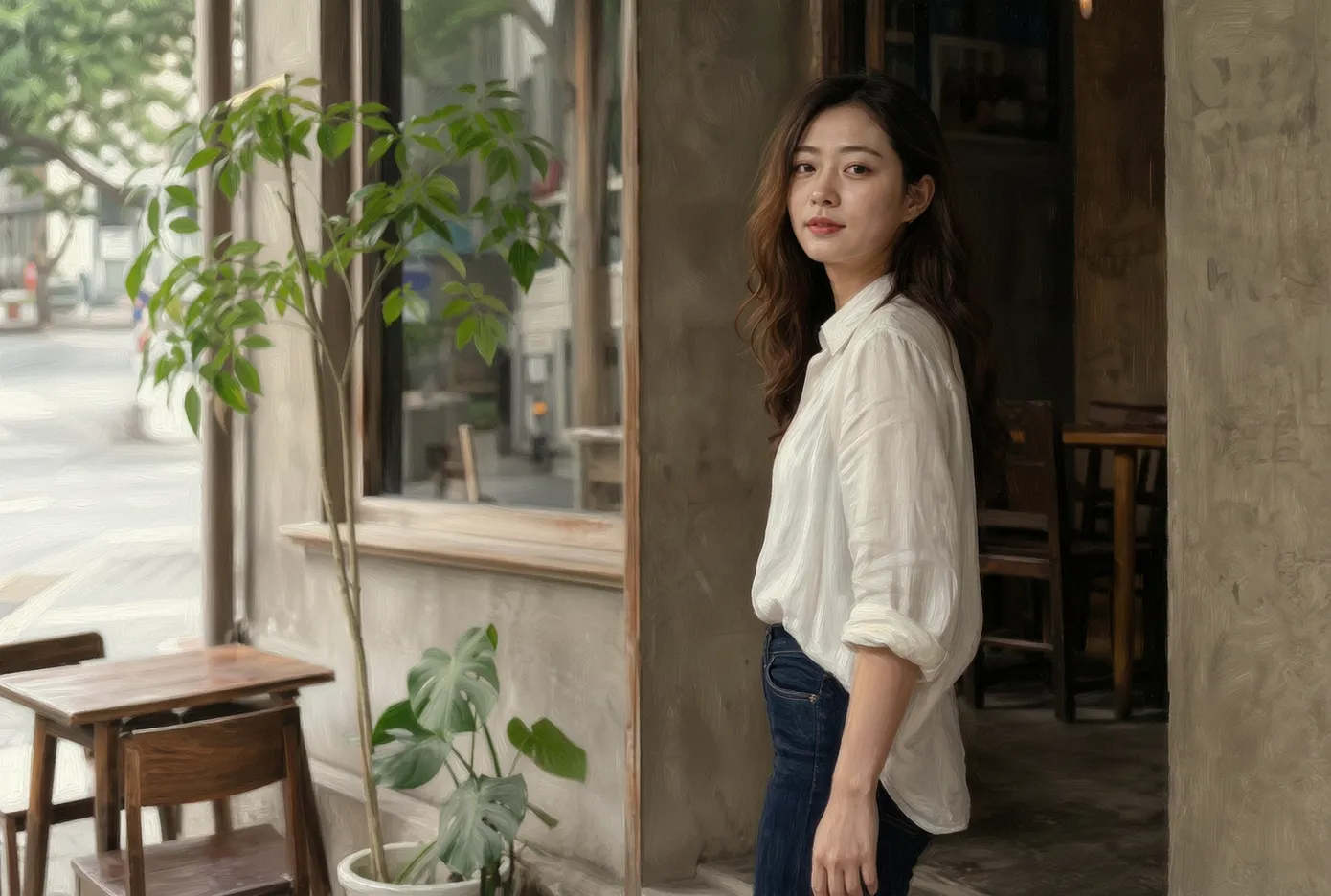 绘画质感适合明确的创作表达,别把它当成所有人像的通用滤镜