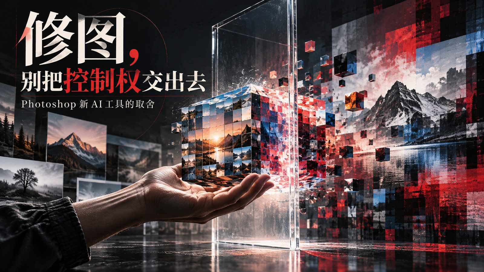 Photoshop 新 AI 工具不一定更好用：画质、图层与生成积分怎么取舍