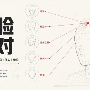 拍人像别只会喊侧一点！头部角度的实用引导技巧